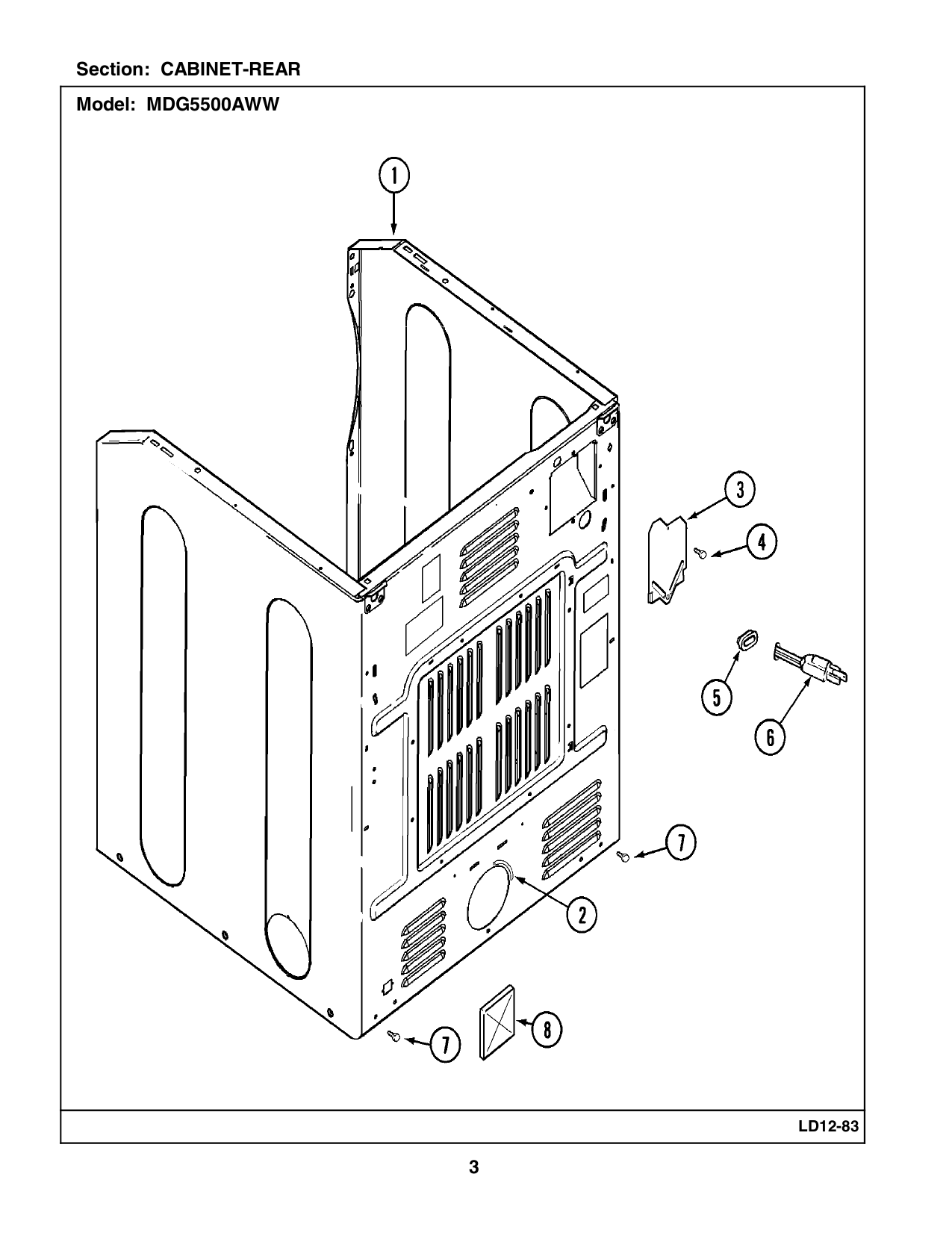 PDF manual for Maytag Dryer MDG5500AWW